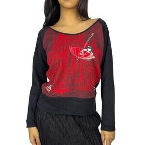 Emily The Strange Grunge Castle Long Sleeve